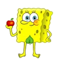 Sticker from Spongebob