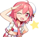 Sticker from CHIKA☆CHIKA IDOL :: @line_stickers