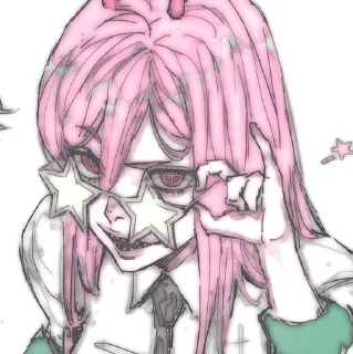 💞 emoji Человек-бензопила Telegram sticker 5 of 17