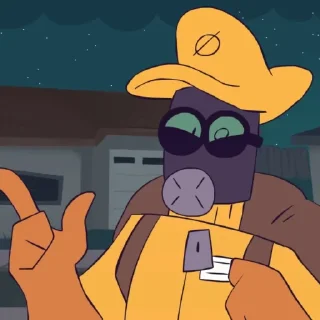 Sticker from Мори Гяру нахуй