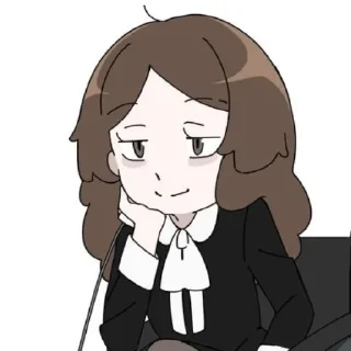 🥥 emoji Мори гяру Telegram sticker 8 of 26