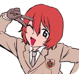 Sticker from goro akechi