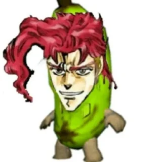 😆 emoji Jojo mem face Telegram sticker 10 of 39