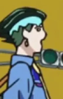 😃 emoji Jojo mem face Telegram sticker 24 of 39