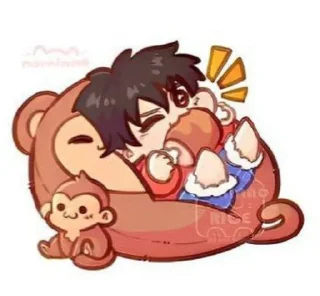 😍 emoji Luffy2 by@Loveyouluffy Telegram sticker 7 of 120