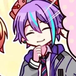 😊 emoji Rui Kamishiro Telegram sticker 11 of 32