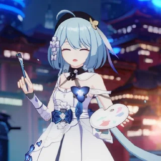 😆 emoji Griseo • Honkai impact 3rd Telegram sticker 10 of 54
