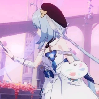 ☺️ emoji Griseo • Honkai impact 3rd Telegram sticker 21 of 54