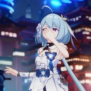 🥱 emoji Griseo • Honkai impact 3rd Telegram sticker 12 of 54