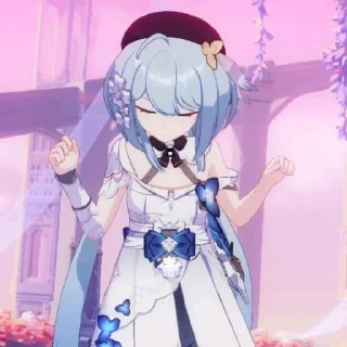 😌 emoji Griseo • Honkai impact 3rd Telegram sticker 20 of 54