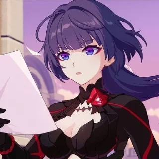 😳 emoji Honkai impact!! Telegram sticker 7 of 13