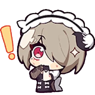 ❗️ emoji Honkai Impact 3rd Telegram sticker 16 of 20