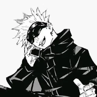 ⭐ emoji satoru gojo★ @kkaarrry Telegram sticker 20 of 75