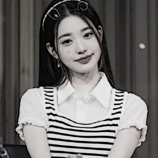 ☺️ emoji 🌺 WONYOUNG  🌺 Telegram sticker 6 of 19