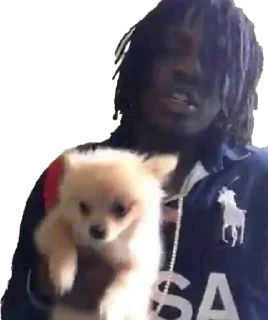 🐶 emoji Lovely Chief Keef Telegram sticker 9 of 21