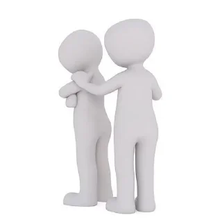 🙏 emoji белые человечки Telegram sticker 20 of 20