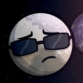😎 emoji Triᴛᴏn_Sᴏlᴀr_ʙᴀlls Telegram sticker 24 of 51