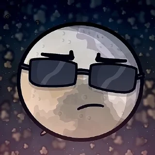 😎 emoji Triᴛᴏn_Sᴏlᴀr_ʙᴀlls Telegram sticker 11 of 51