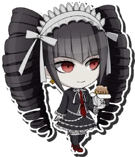 🃏 emoji Celectia Ludenberg Telegram sticker 23 of 55