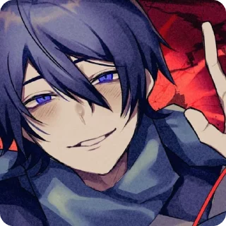 🫐 emoji Kaito! 🫐 ~ @stiker_sekai Telegram sticker 12 of 120