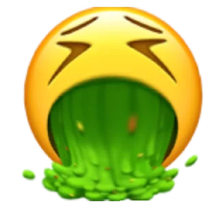 🤮 emoji уебаны Telegram sticker 19 of 34