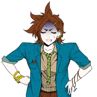 😰 emoji джо тазуна  ¡¡ Telegram sticker 5 of 34