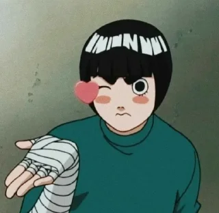 💫 emoji Rock Lee krushon Telegram sticker 24 of 89