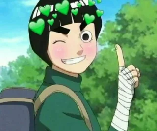 🪷 emoji Rock Lee krushon Telegram sticker 22 of 89