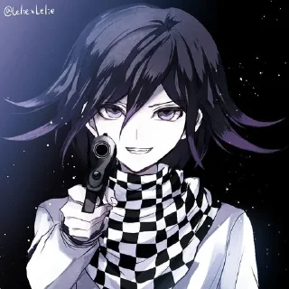 🍇 emoji —Kokichi Ouma. Telegram sticker 15 of 81