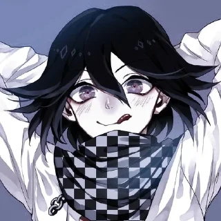 🍇 emoji —Kokichi Ouma. Telegram sticker 10 of 81