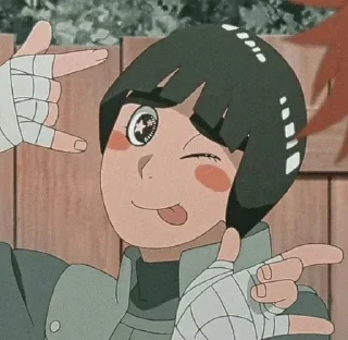 😉 emoji Rock Lee krushon Telegram sticker 18 of 89