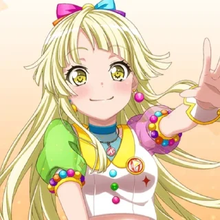 🌟 emoji - Kokoro Tsurumaki @kanquxstickers Telegram sticker 14 of 120