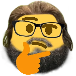 🤔 emoji Кочевник by @official_bulkin_fan Telegram sticker 6 of 119