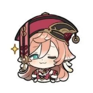 🌟 emoji 🐰🤍Янь Фей💮🤍 Telegram sticker 7 of 16