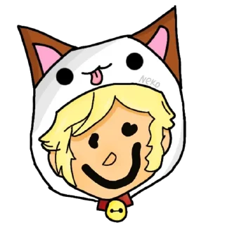 🥴 emoji Неко Telegram sticker 4 of 39