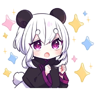😳 emoji Панда-тян 2 @nyasticks Telegram sticker 10 of 41