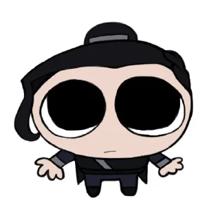 😶 emoji Злодейские хиханьки Telegram sticker 3 of 14