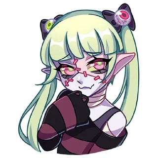 😏 emoji Зомбяка без надписей • @TgSticker Telegram sticker 9 of 49