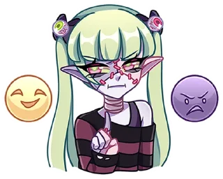 🤔 emoji Зомбяка без надписей • @TgSticker Telegram sticker 5 of 49