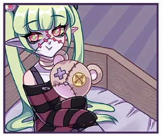 🥱 emoji Зомбяка без надписей • @TgSticker Telegram sticker 14 of 49