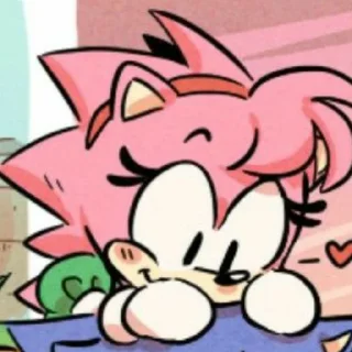 ☺️ emoji Classic Amy (@sonic_the_hednehog) Telegram sticker 22 of 73