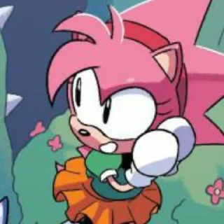 ☺️ emoji Classic Amy (@sonic_the_hednehog) Telegram sticker 2 of 73