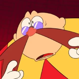 😳 emoji Classic Eggman by (@sonic_the_hednehog) Telegram sticker 11 of 45
