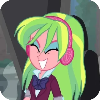 👄 emoji Equestria girls Telegram sticker 10 of 75