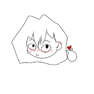 ❣️ emoji Мой стикер пак за пять минут Telegram sticker 11 of 34