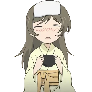 🤒 emoji Нанами Момодзоно @Lucegraph Telegram sticker 10 of 44