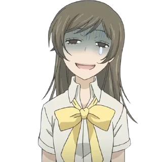 😅 emoji Нанами Момодзоно @Lucegraph Telegram sticker 15 of 44