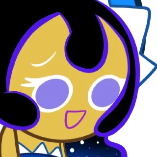 😃 emoji ᗰOOᑎᒪIGᕼT ᑕOOKIE/Moonlight coo Telegram sticker 19 of 62