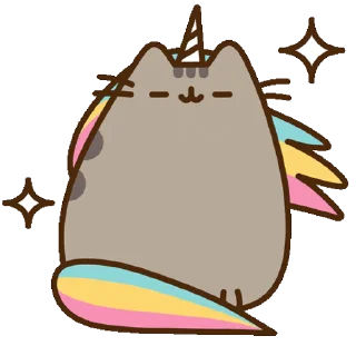 🦄 emoji pusheen | @granddad13 Telegram sticker 23 of 76