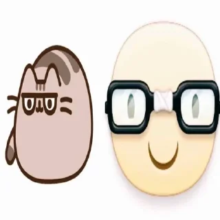 🌟 emoji Pusheen @violxnn Telegram sticker 5 of 19